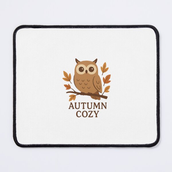 Item preview, Autumn Cozy Owl – Cute Fall Forest Illustration designed and sold by Liv Solara.