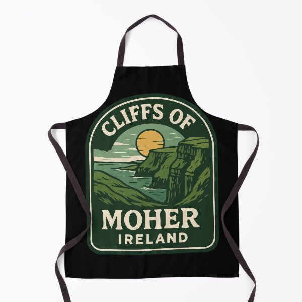 Item preview, Cliffs Of Moher Ireland Retro Travel designed and sold by TomFrontierArt.