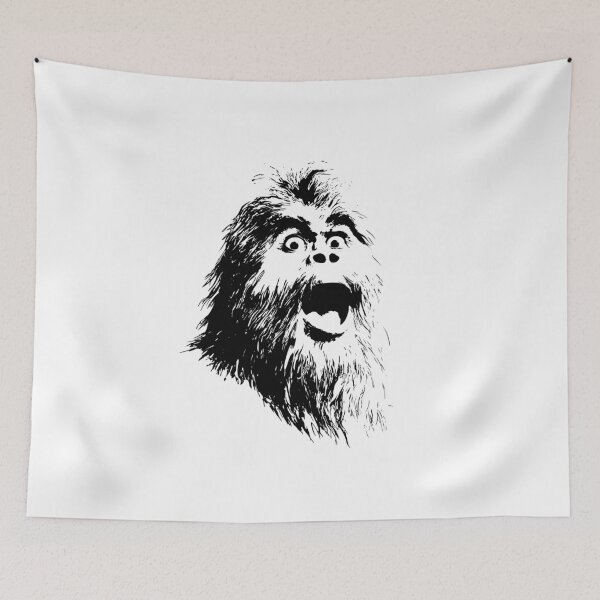 Item preview, Funny Sasquatch – Retro Monster Art designed and sold by abicir.