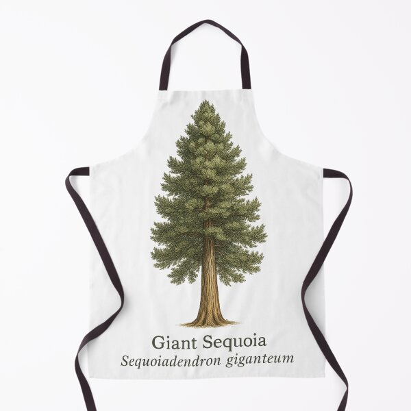 Artikelvorschau, Riesenmammutbaum Botanische Illustration 3 – Sequoiadendron giganteum entworfen und verkauft von BloomKind.
