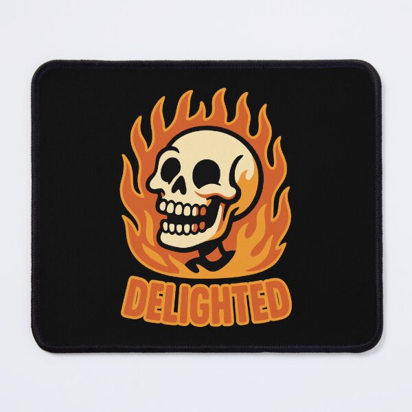 Item preview, Flaming Skull – Delighted designed and sold by Dazzlement.