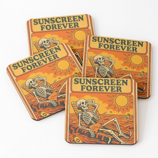 Item preview, Sunscreen Forever - A Hot Take on Climate Change designed and sold by BumbleVee ☀️.