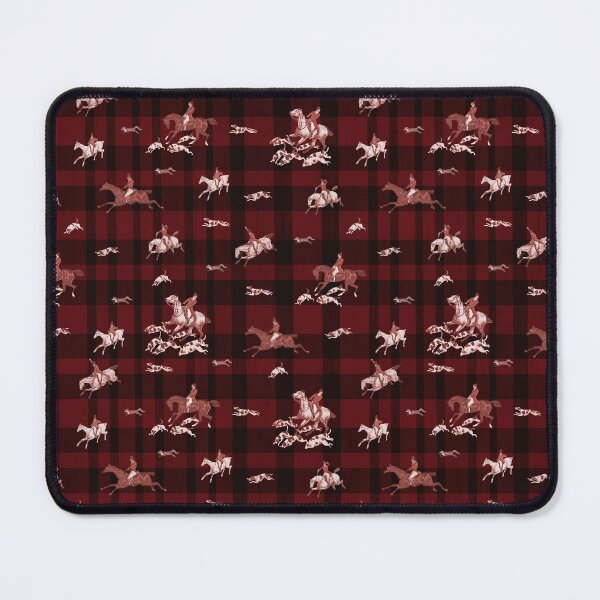 Item preview, Vintage English Country Fox Chase Horses Hounds designed and sold by tanjica.