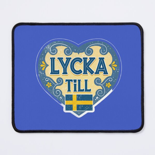 Item preview, Lycka till, Good luck in Swedish language . designed and sold by Lucky 777.