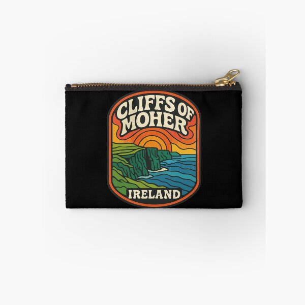 Item preview, Cliffs Of Moher Ireland Retro Trippy Travel designed and sold by TomFrontierArt.