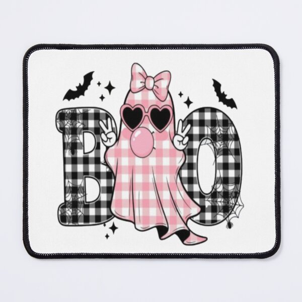 Item preview, pink ghost with bubble gum designed and sold by szydelkowanika.