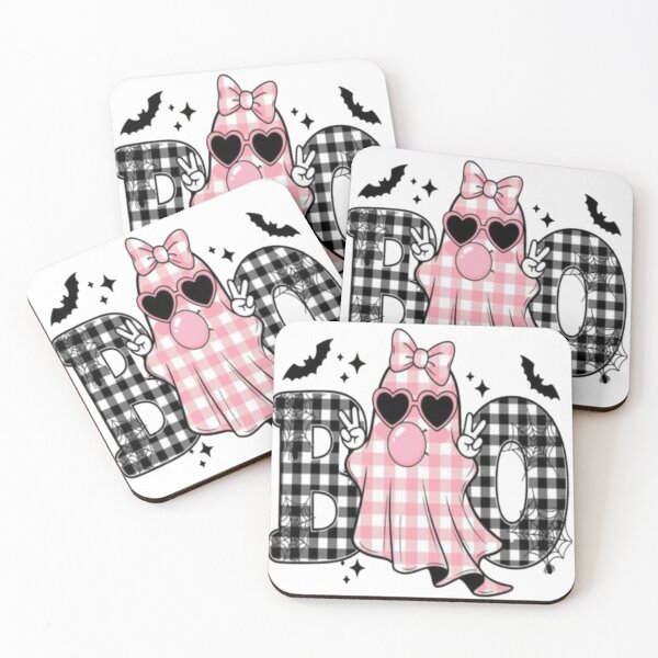 Item preview, pink ghost with bubble gum designed and sold by szydelkowanika.