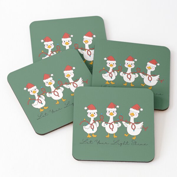 Item preview, Silly Goose Christmas Let Your Light Shine designed and sold by Forevermore.