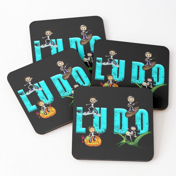 Aperçu de l'œuvre Logo Ludo bleu sarcelle créée et vendue par Candied Chaos .