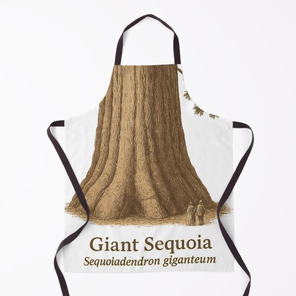 Artikelvorschau, Kopie der botanischen Illustration 4 des Riesenmammutbaums – Sequoiadendron giganteum entworfen und verkauft von BloomKind.