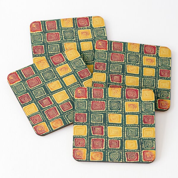 Item preview, Vintage Cotonou, Benin Pattern - 16th Century Geometric Design designed and sold by Myra365Art.