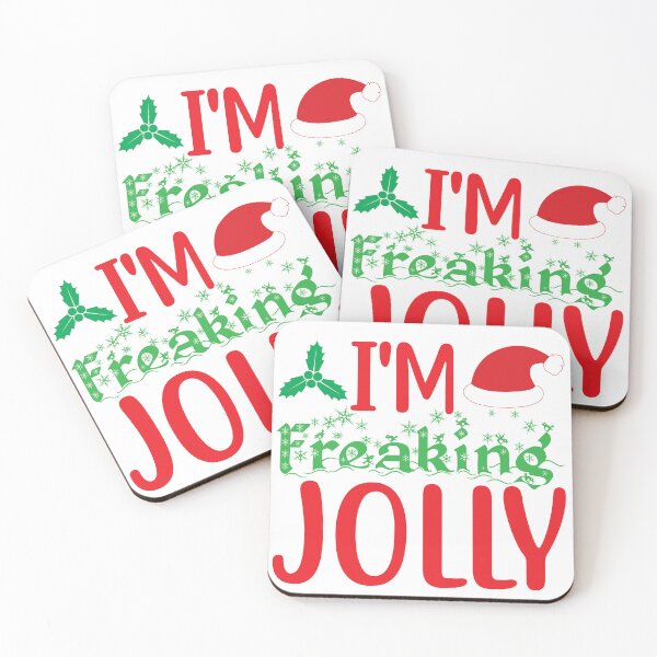 Item preview, I’m Freaking Jolly – Funny Christmas Shirt, Holiday Humor Tee designed and sold by AgnieszkaTees.