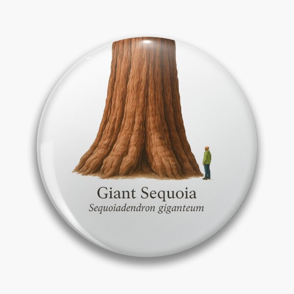 Artikelvorschau, Riesenmammutbaum Botanische Illustration 5 – Sequoiadendron giganteum entworfen und verkauft von BloomKind.