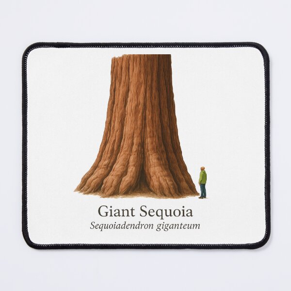 Item preview, Giant Sequoia Botanical Illustration 5 – Sequoiadendron giganteum designed and sold by BloomKind.