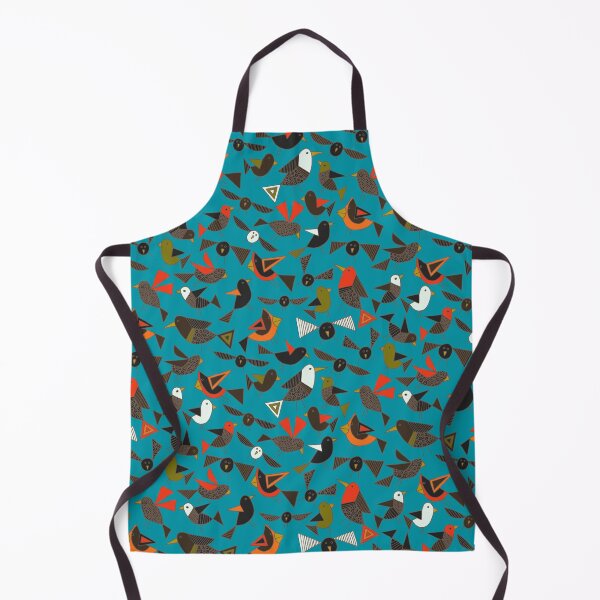 Item preview, just birds teal blue designed and sold by scrummy.