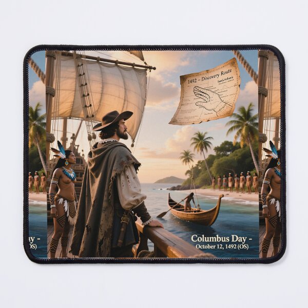 Item preview, Columbus Day designed and sold by casamomo.