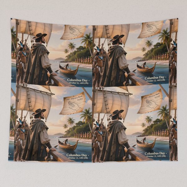 Item preview, Columbus Day designed and sold by casamomo.