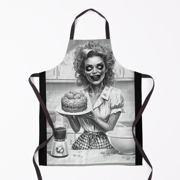 Item preview, Zombie Woman With a Zombie Cake designed and sold by NightTimeJ.