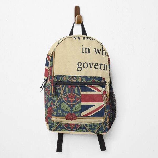 Item preview, Shakespeare "Terrible Era" Quote T-Shirt - British Flag Crown Pattern designed and sold by Boski22.