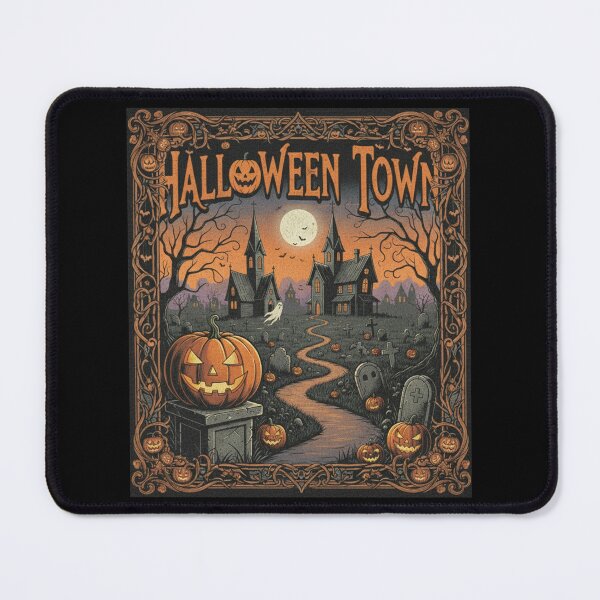 Item preview, Spooky Halloween Town pumpkin designed and sold by RichTeeDesigns.