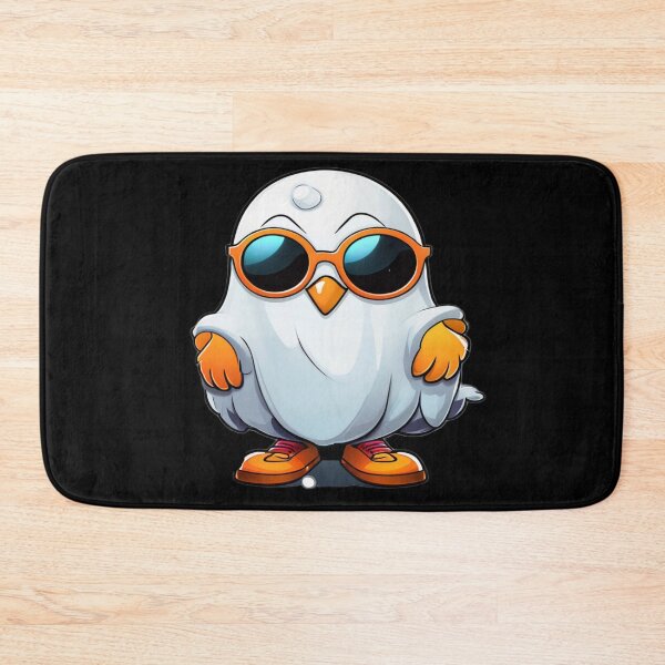 Item preview, ghost owl with glasses designed and sold by szydelkowanika.