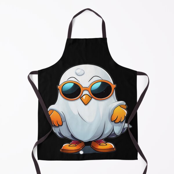 Item preview, ghost owl with glasses designed and sold by szydelkowanika.