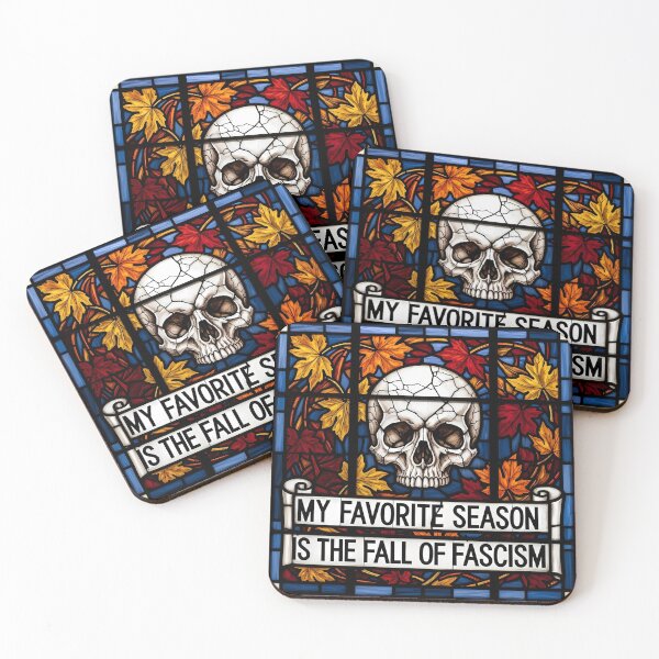 Item preview, My Favorite Season Is The Fall Of Fascism Shirt – Anti Fascist Halloween designed and sold by DesignoresLTD.