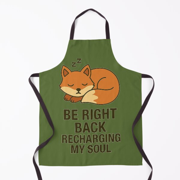 Item preview, Cute Napping Fox - "Be Right Back" Funny Tee designed and sold by Modivox.