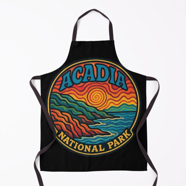 Item preview, Acadia National Park Trippy designed and sold by TomFrontierArt.