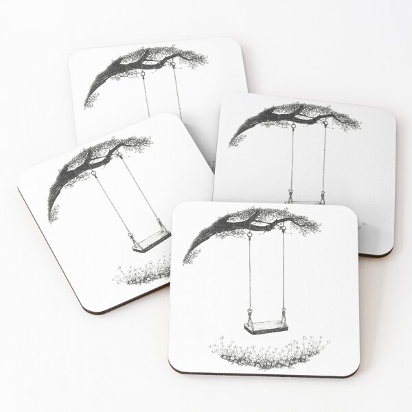 Item preview, Soft World – The Empty Swing | Poetic Stillness in Nature designed and sold by jelonkaa.