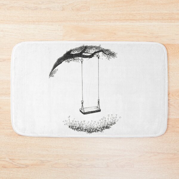 Item preview, Soft World – The Empty Swing | Poetic Stillness in Nature designed and sold by jelonkaa.