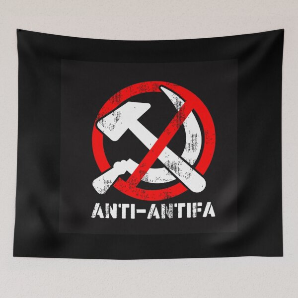 Item preview, anti antifa - anti communism  designed and sold by SLAVIC WORLD.