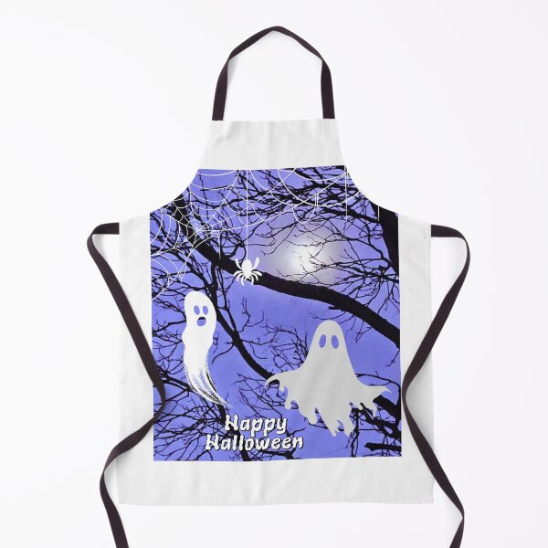 Item preview, Happy Halloween. Two Ghosts And The Night Sky. designed and sold by Dinasshop.