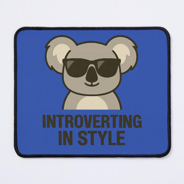 Item preview, Cute Introvert Koala - Funny Animal T-Shirt designed and sold by Modivox.