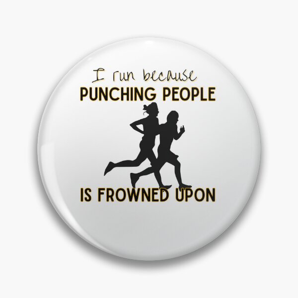 Artikelvorschau, Punching people is frowned upon  entworfen und verkauft von MotleyMethod.
