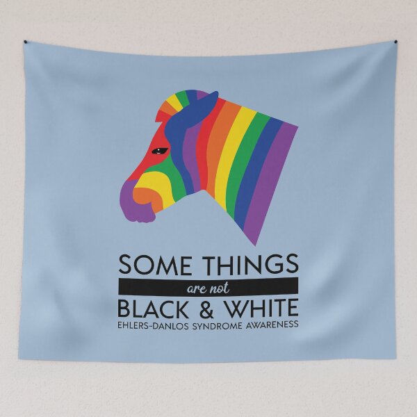 Item preview, EDS Awareness – Some Things Are Not Black and White designed and sold by Designs by Jesabee.