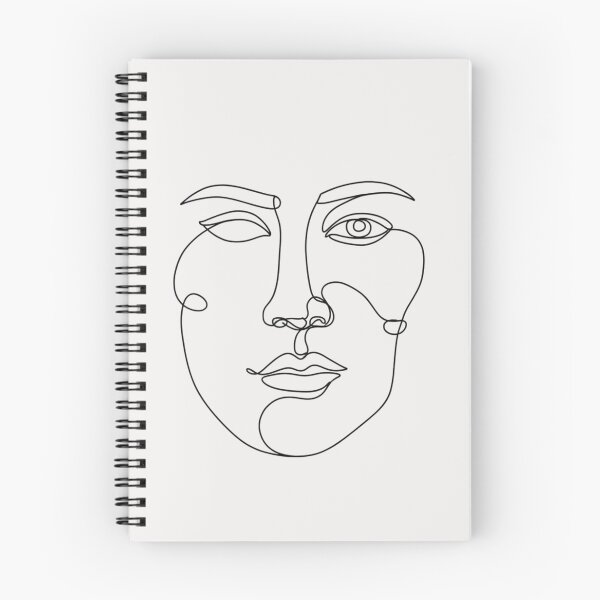 Item preview, _Abstract face from one line designed and sold by  ViralVisionsCreating .