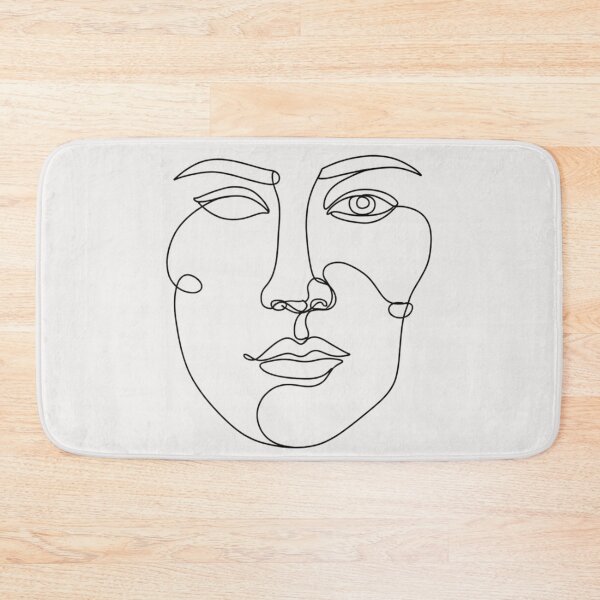 Item preview, _Abstract face from one line designed and sold by  ViralVisionsCreating .