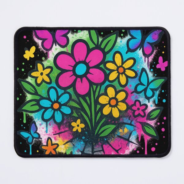 Item preview, Dream Garden – Colorful Nature Graffiti Tee designed and sold by PastimeMastery.