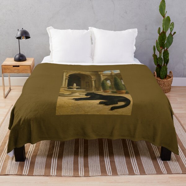 Item preview, Black Panther in Royal Courtyard – Elegant Classical Artwork designed and sold by SuccessHunters.