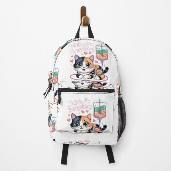 Item preview, Fluids Fix Everything – Cute Cat IV Design designed and sold by Bettybee00.