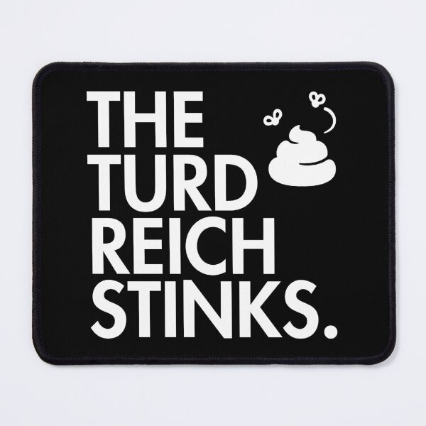 Item preview, The Turd Reich Stinks - stinky poop edition (white text) designed and sold by Thelittlelord.