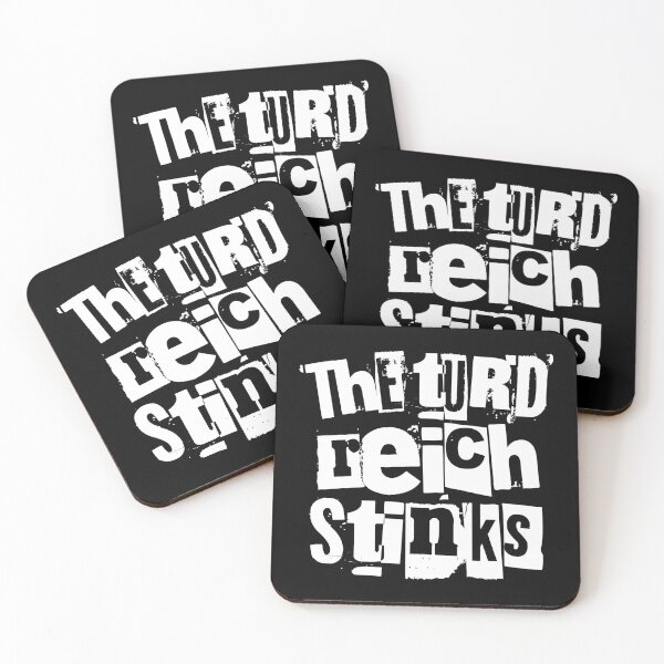 Item preview, The Turd Reich Stinks (white text) designed and sold by Thelittlelord.