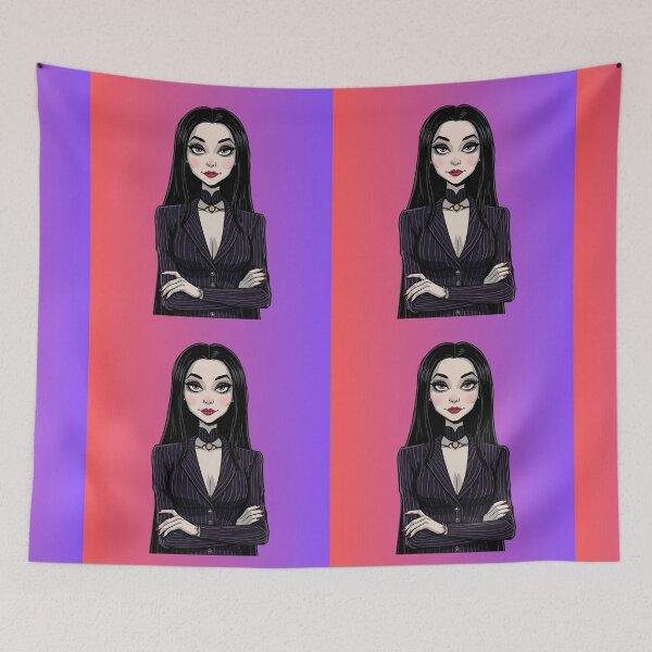 Item preview, Gothic girl pink background designed and sold by Karitza Daniela.