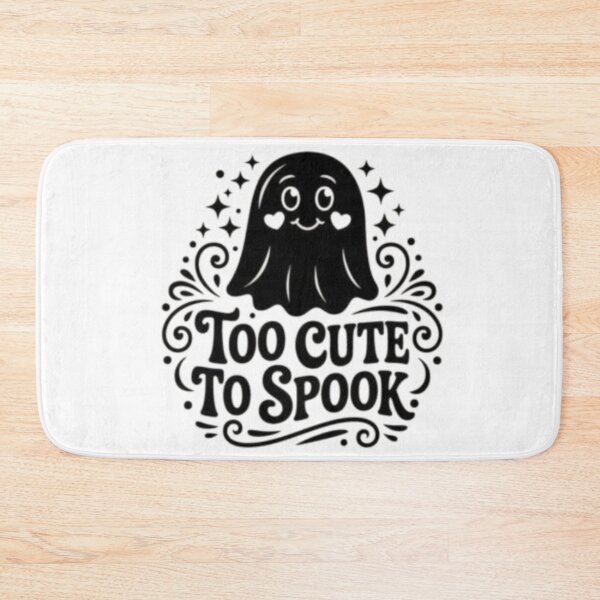 Item preview, too cute to spook ghost designed and sold by szydelkowanika.