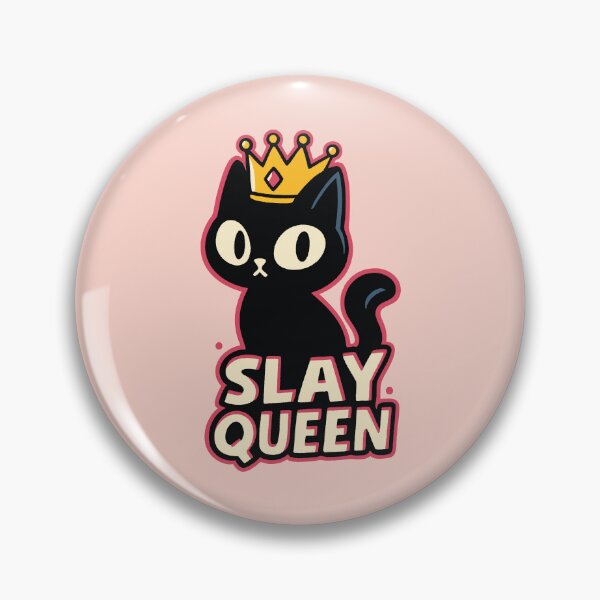Artikelvorschau, Slay Queen Cat – Königliche Frechheit und Niedlichkeit entworfen und verkauft von Dazzlement.
