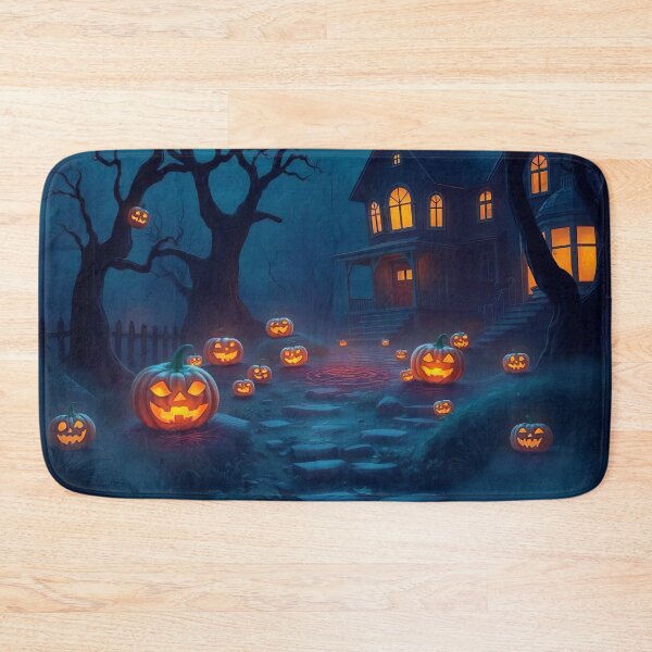 Item preview, Haunted Mansion Under the Pumpkin Moon designed and sold by ArtComixHaven.
