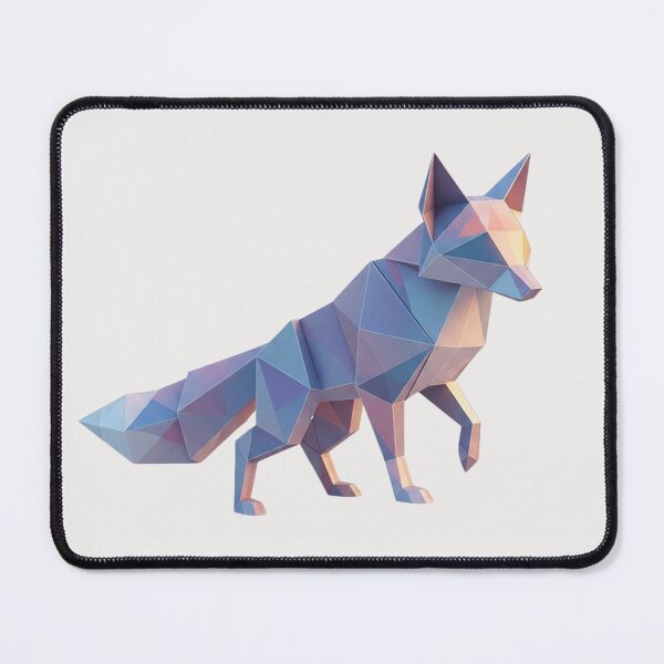 Item preview, Origami fox, geometric style designed and sold by ViralVisionsCreating .