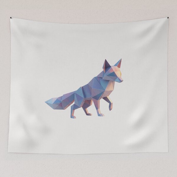 Item preview, Origami fox, geometric style designed and sold by  ViralVisionsCreating .