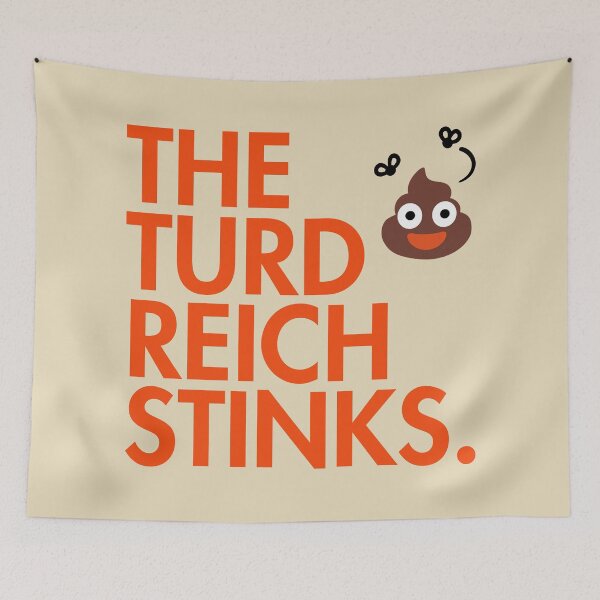 Item preview, The Turd Reich Stinks - silly stinky turd designed and sold by Thelittlelord.